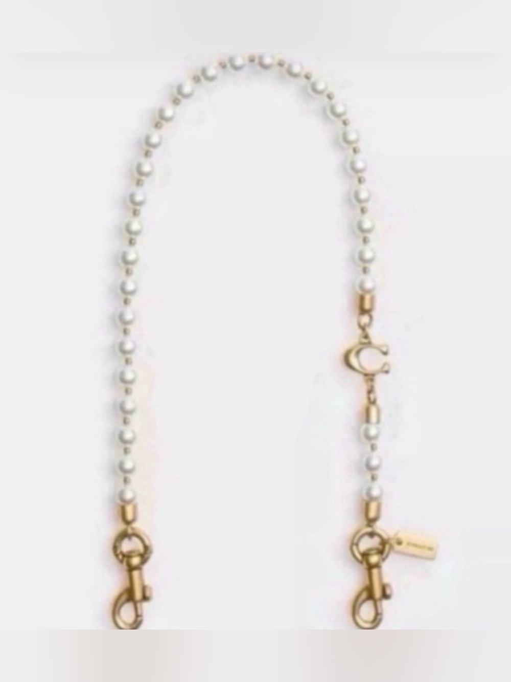 COACH Pearl Strap with Gold Hardware - Picture 2 of 3